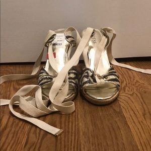 Strapped canvas Guess Sandals